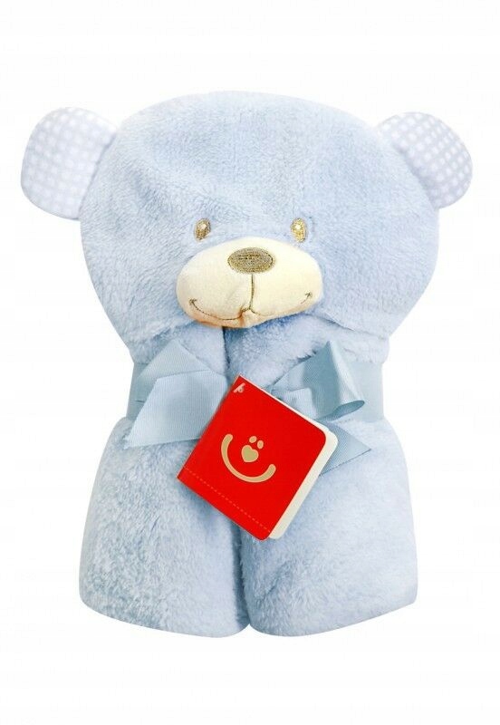 

Kocyk z mikrofibry 76X102 cm 3d Niebieski Miś