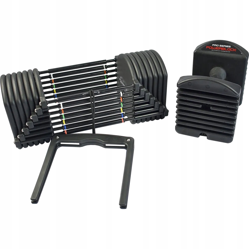 Hantle regulowane uretanowe Powerblock 1,8-14,5kg Model PRO 32 SET PBPRO32