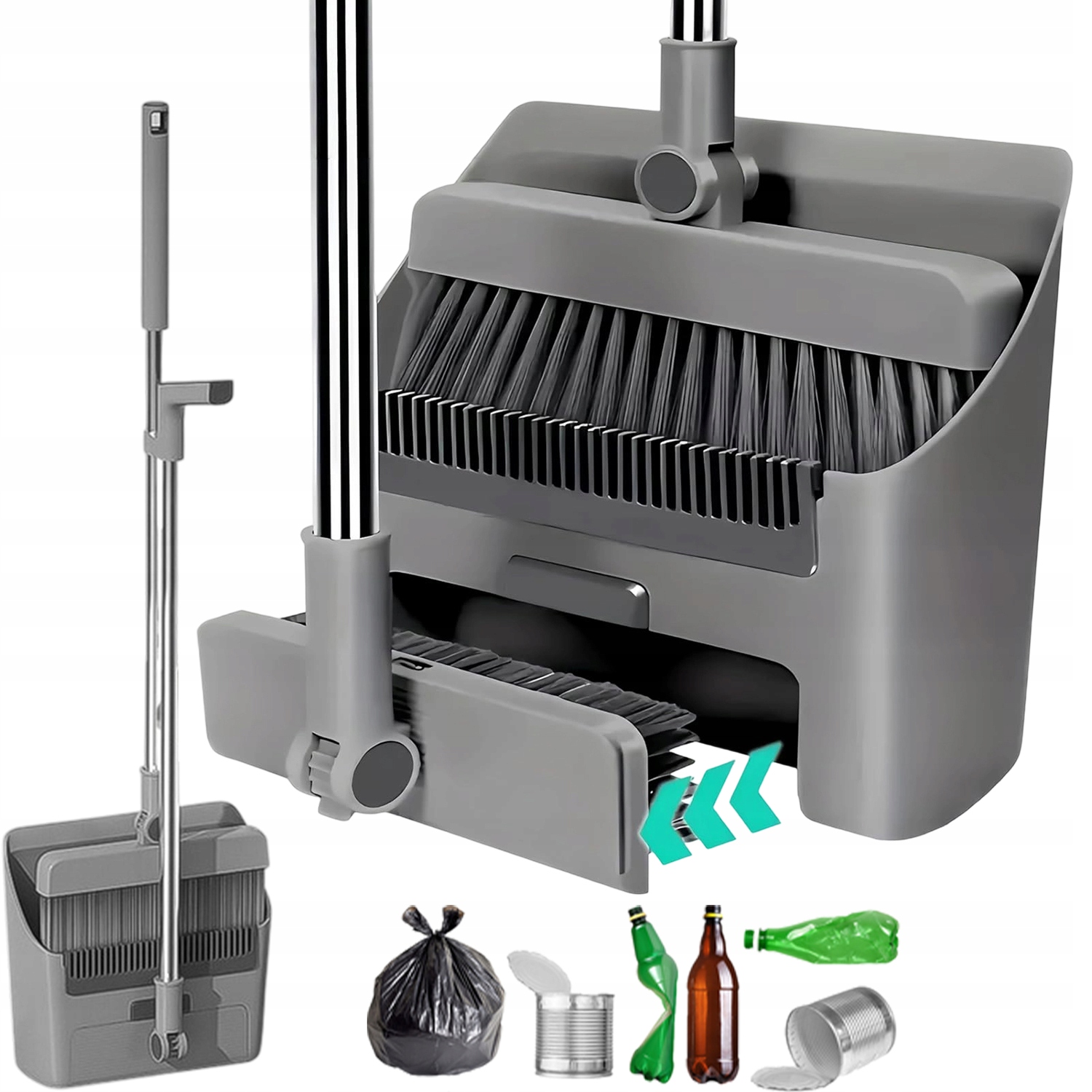 Levně Smetáček S Otočnou Kompaktní Lopatkou Pro Úklid V Malých Místnostech