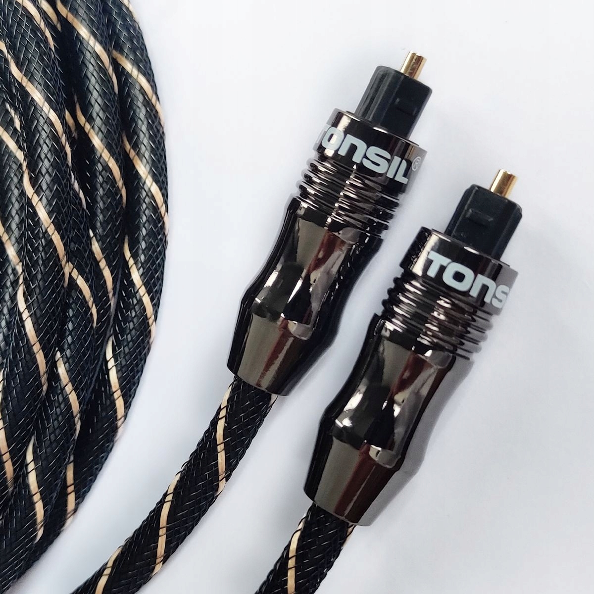 Tonsil Przewód optyczny kabel Toslink 2m Złącza Toslink - Toslink