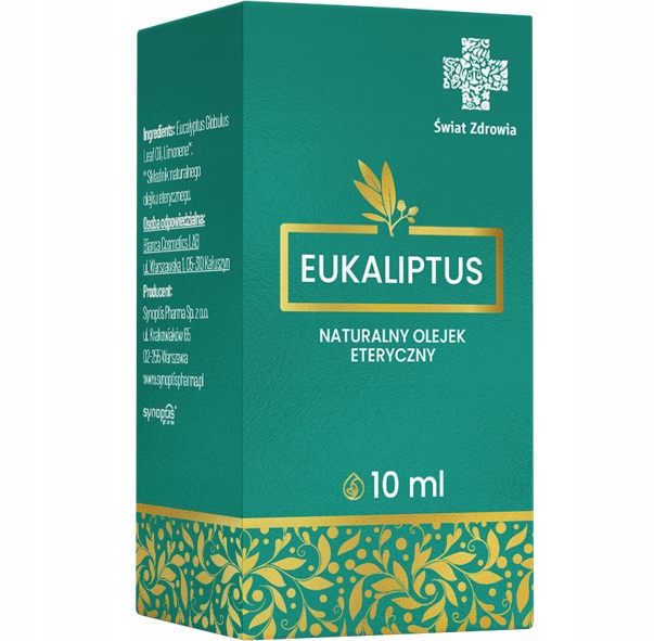 

Olejek Eukaliptusowy Naturalny Bez Kons. I Barw.