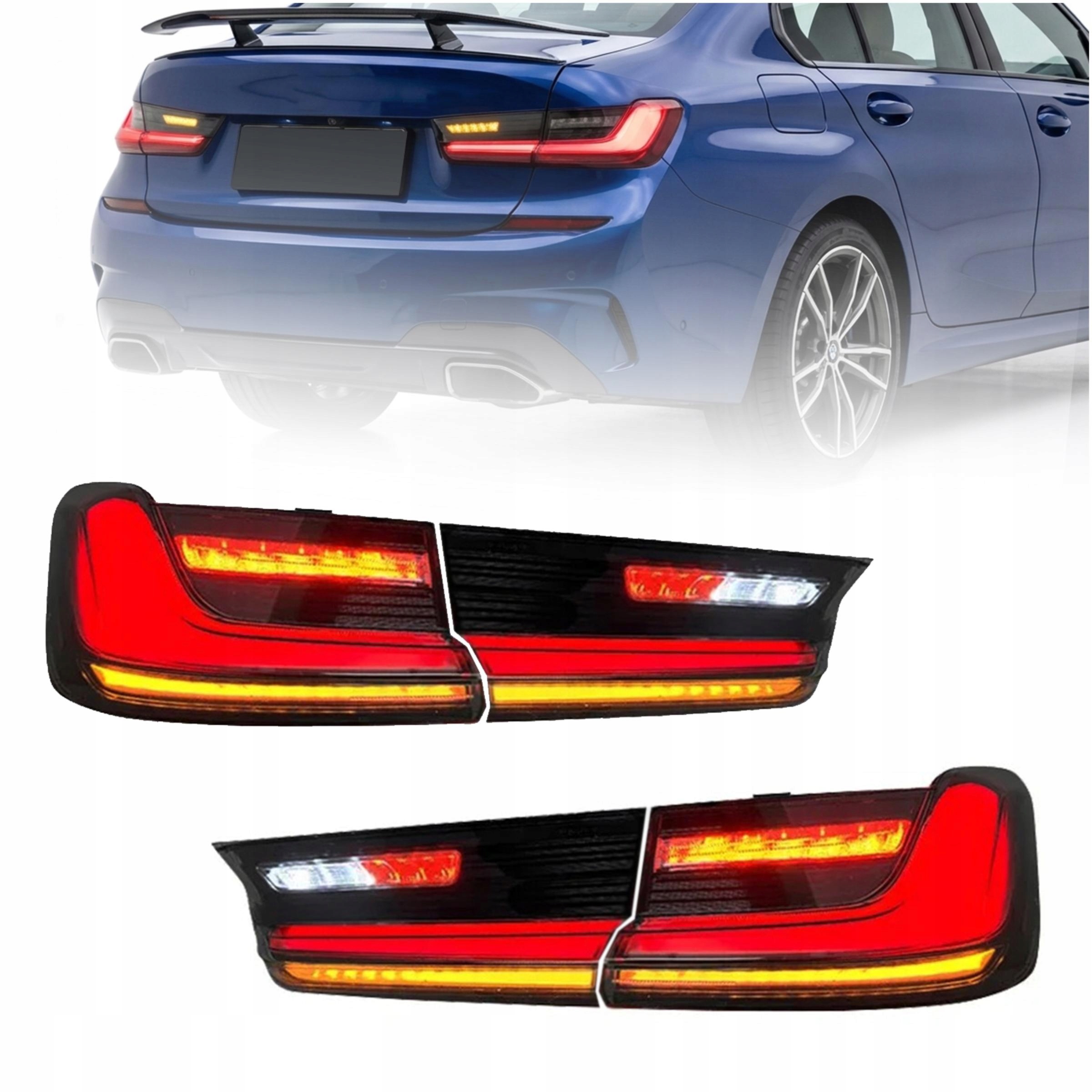 Zadní Světla Pravá Levá Šedá Bmw 3 G28 2023-