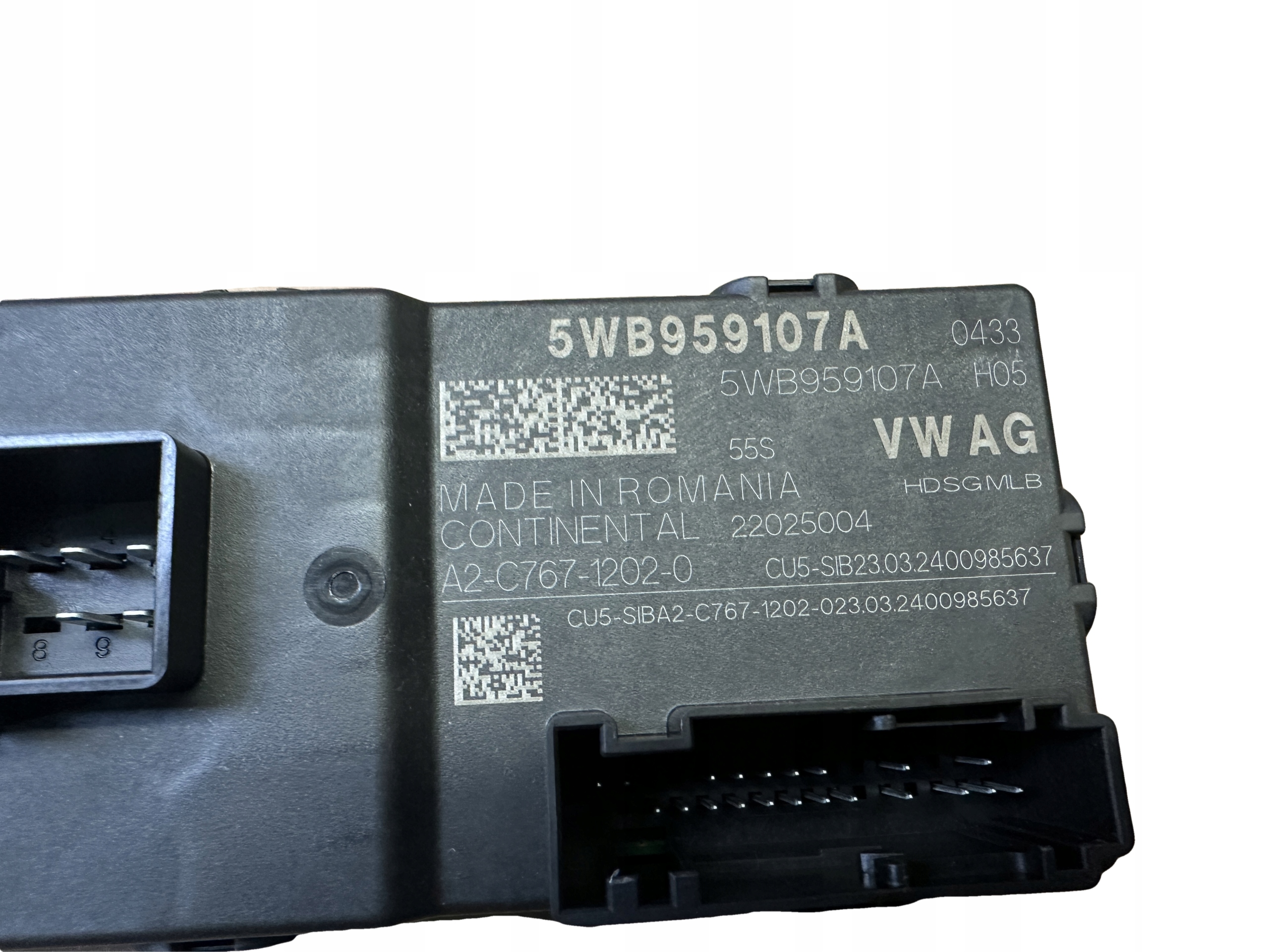 AUDI VW CUPRA SKODA control unit EL bonnet 5WB959107A