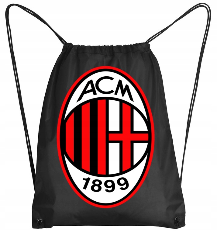 

0242 Plecak Worek Szkolny Tornister Ac Milan
