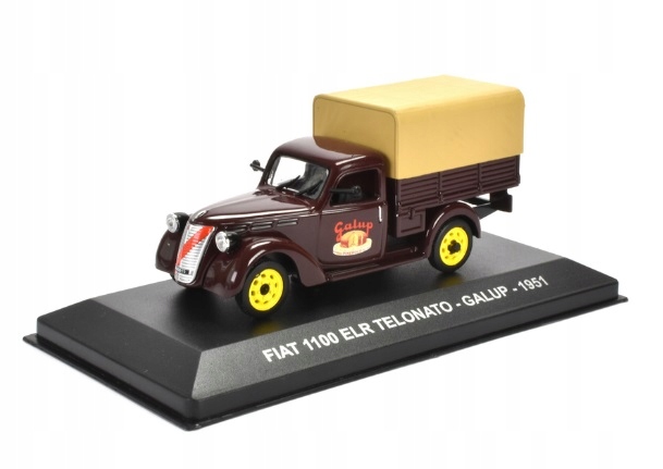 Fiat 1100 Elr Telonato Galup 1951 1:43 Altaya