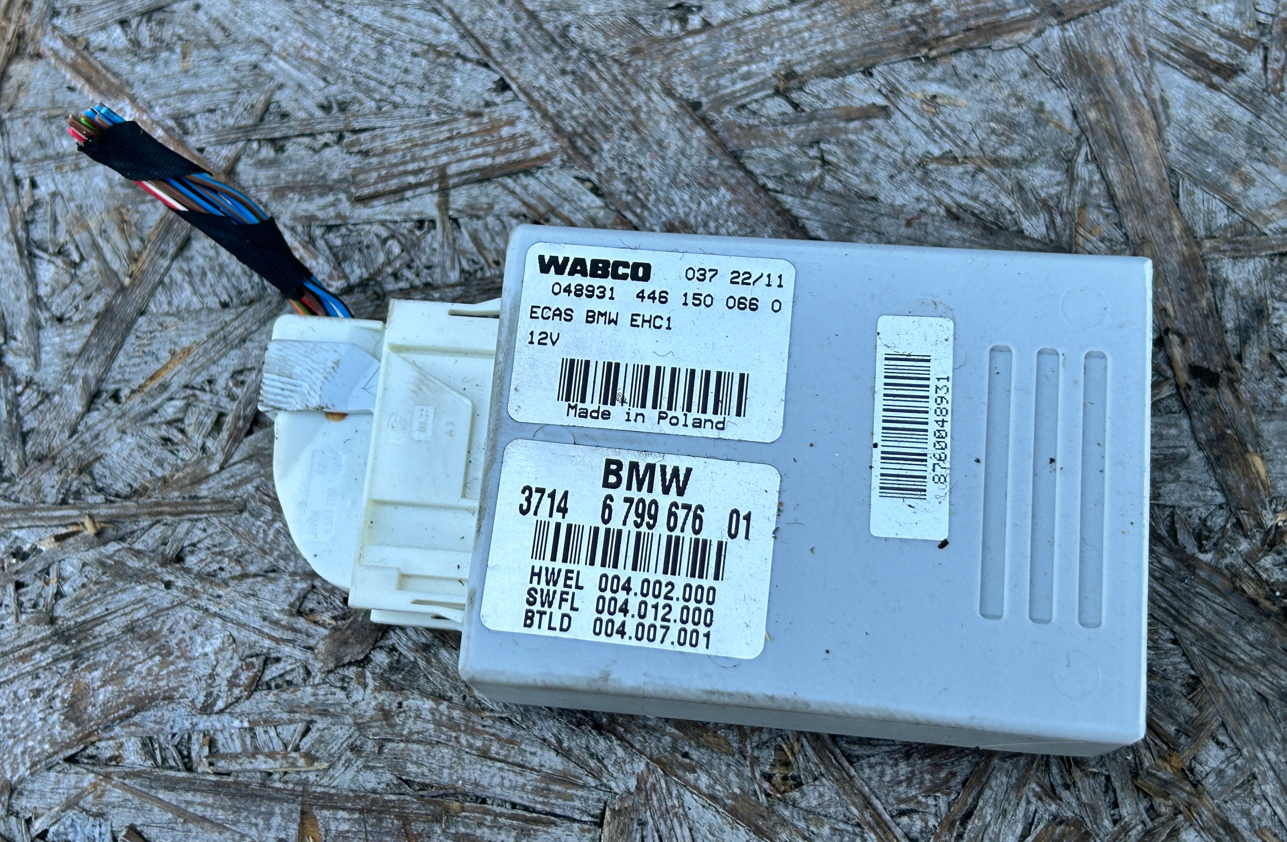 module control unit springing BMW 5 GT GRAN TURISMO F07 6799676