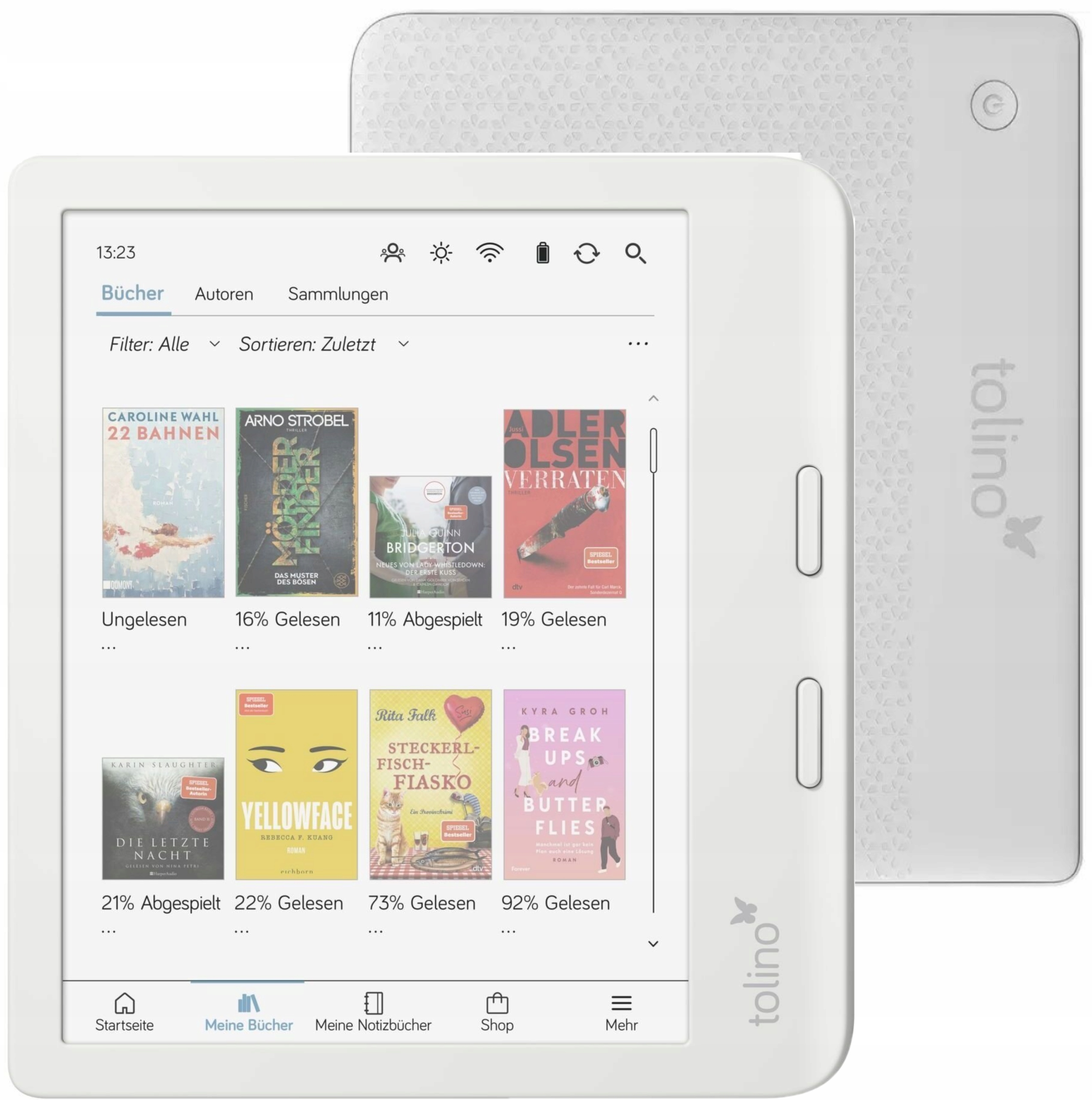 Čtečka E-knih Tolino Vision Color Wei Eread 32 Gb 7" Bílá Nový Model