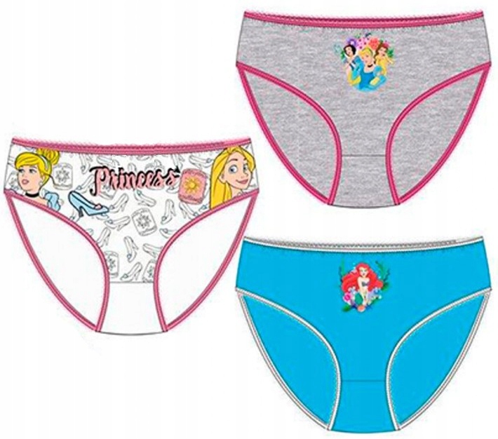 

Disney Księżniczki Figi Majtki 3-PACK 4-5 F115