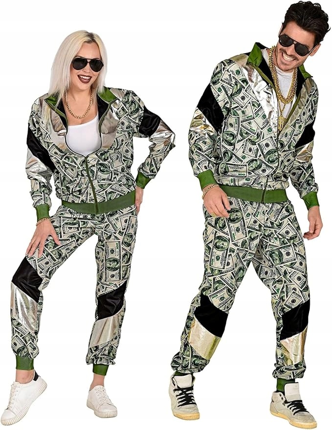 STRÓJ DRES W DOLARY M LATA 80