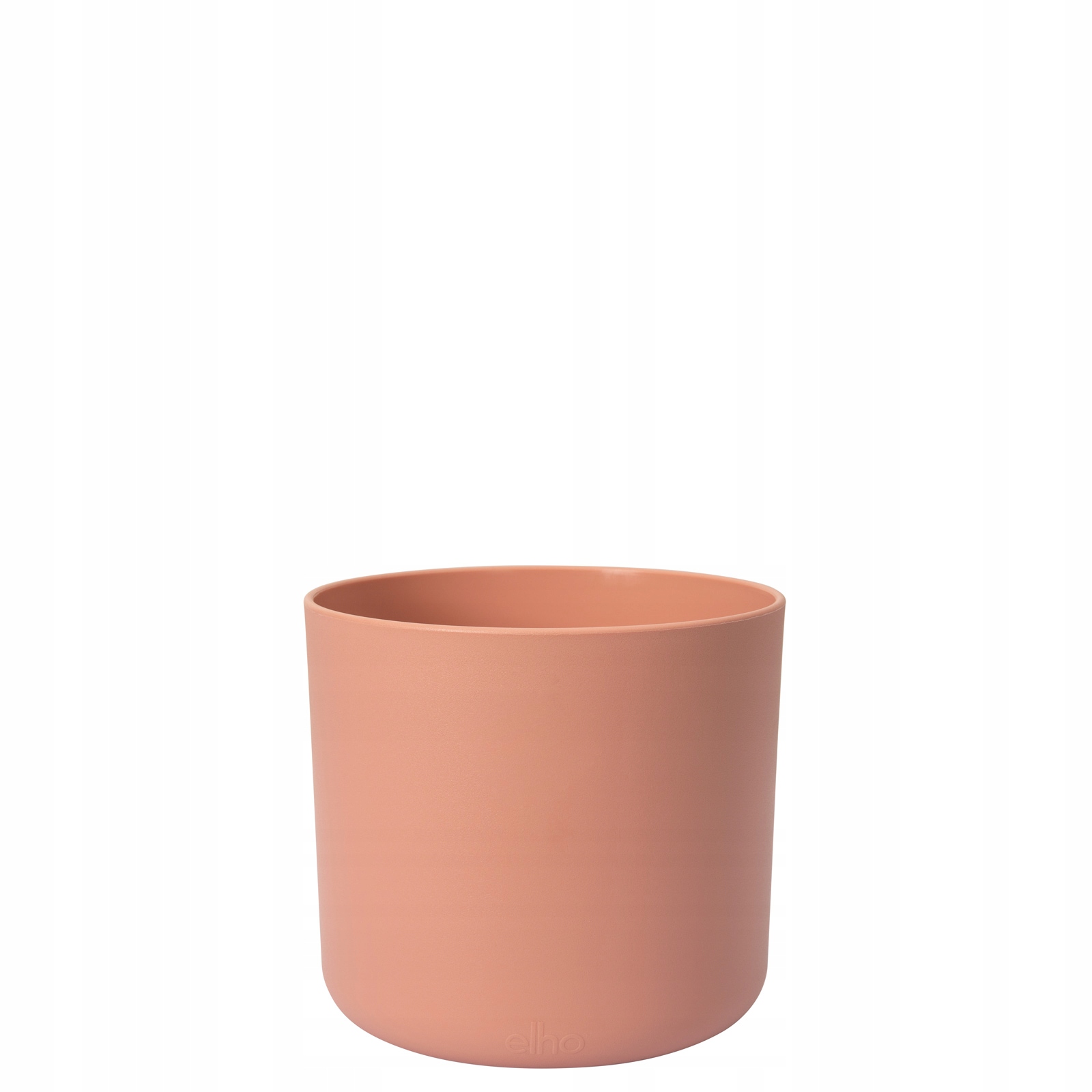 

różowa okrągła doniczka B.for Soft 16/15 cm Elho