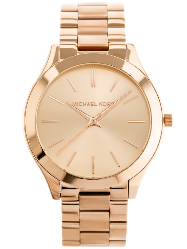 ZEGAREK DAMSKI MICHAEL KORS MK3197 - SLIM RUNWAY Kształt koperty okrągła