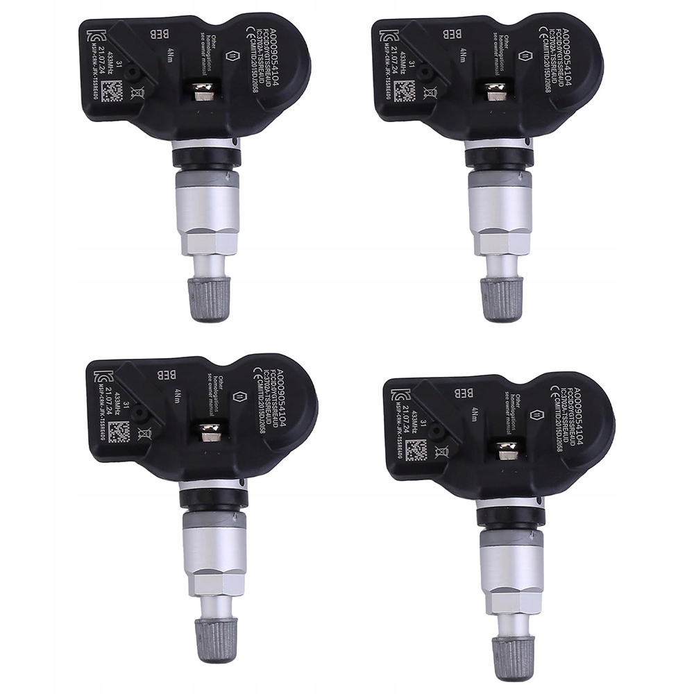 4× Snímač tlaku pneumatik kol pro Mercedes W213 W177 W167