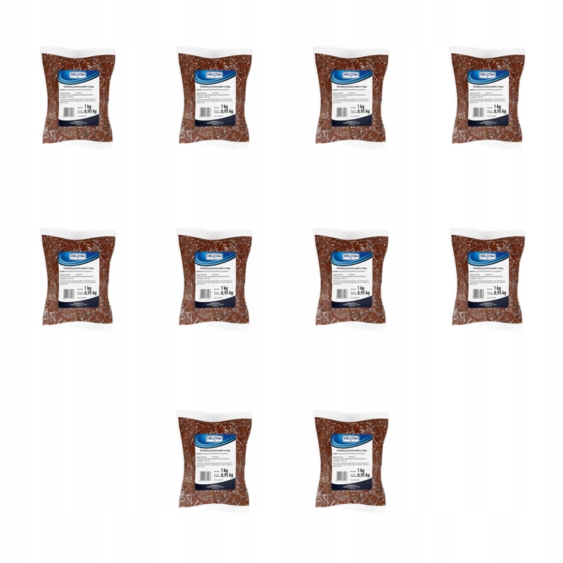 Pomidory suszone paski w oleju 1kg Helcom X10