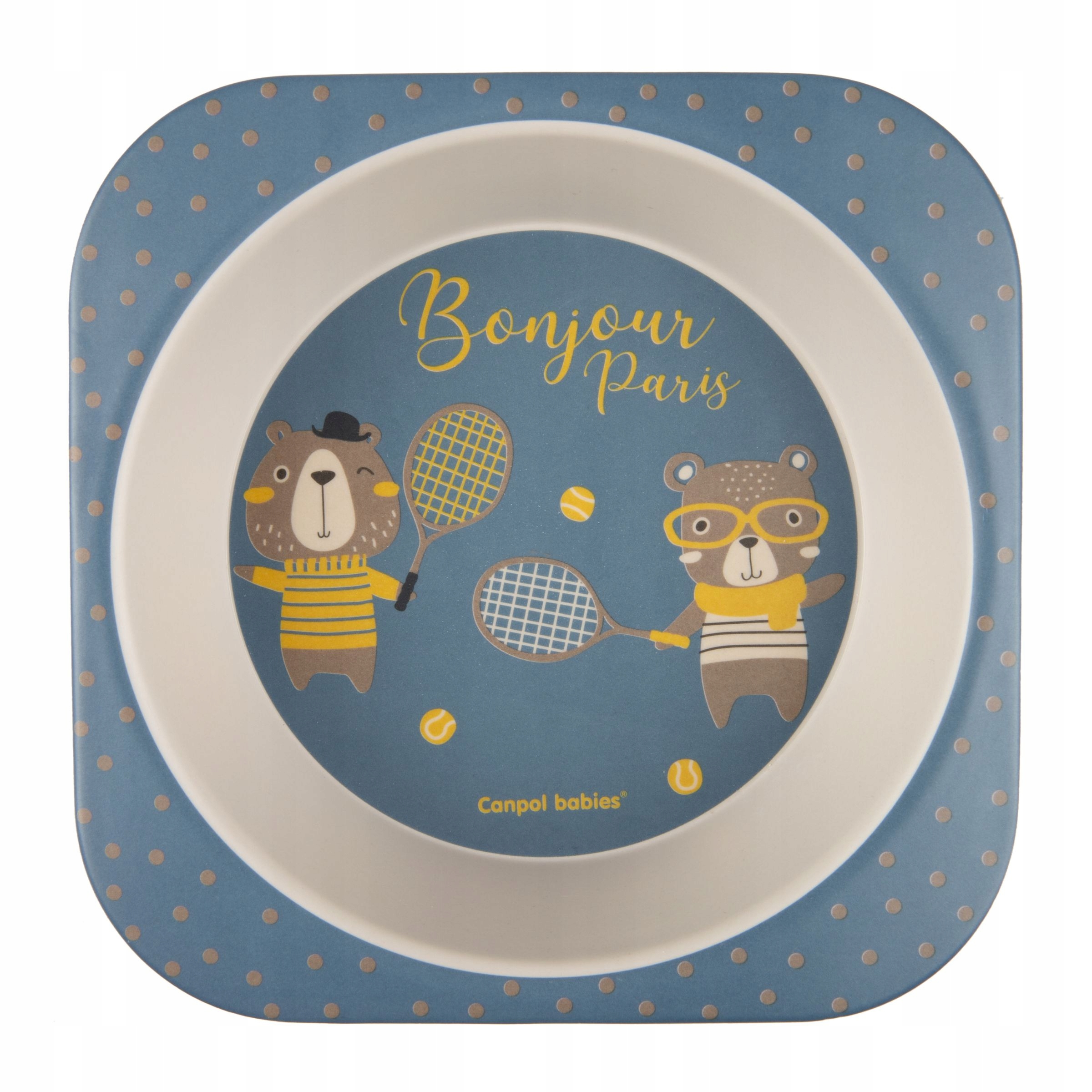 CANPOL ZESTAW NACZYŃ TALERZYK KUBEK SZTUĆCE 5el Marka Canpol