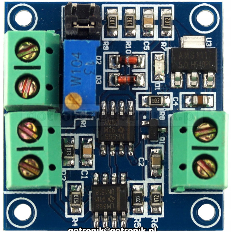 

Konwerter napięcie 0-5V/0-10V na Pwm 0-100% Plc