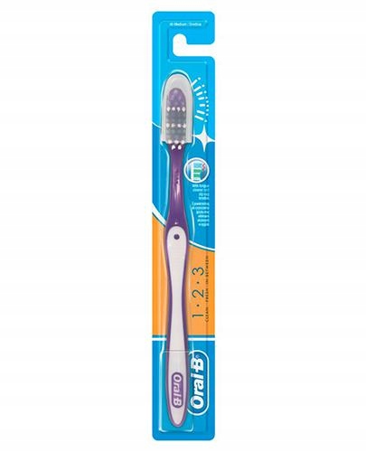 

Oral-B Szczoteczka 123 Średnia 1 szt.