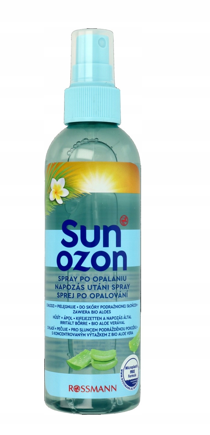 SUNOZON sprej po opaľovaní s aloe panthenolom