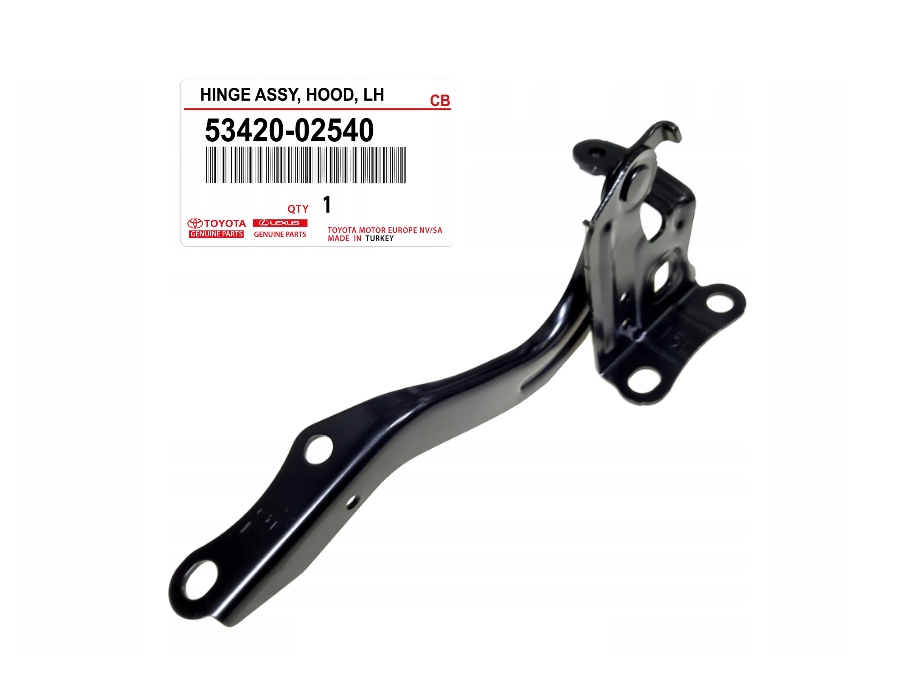 ZAWIAS MASKI POKRYWY SILNIKA LEWY COROLLA 2019- OE 5342002540