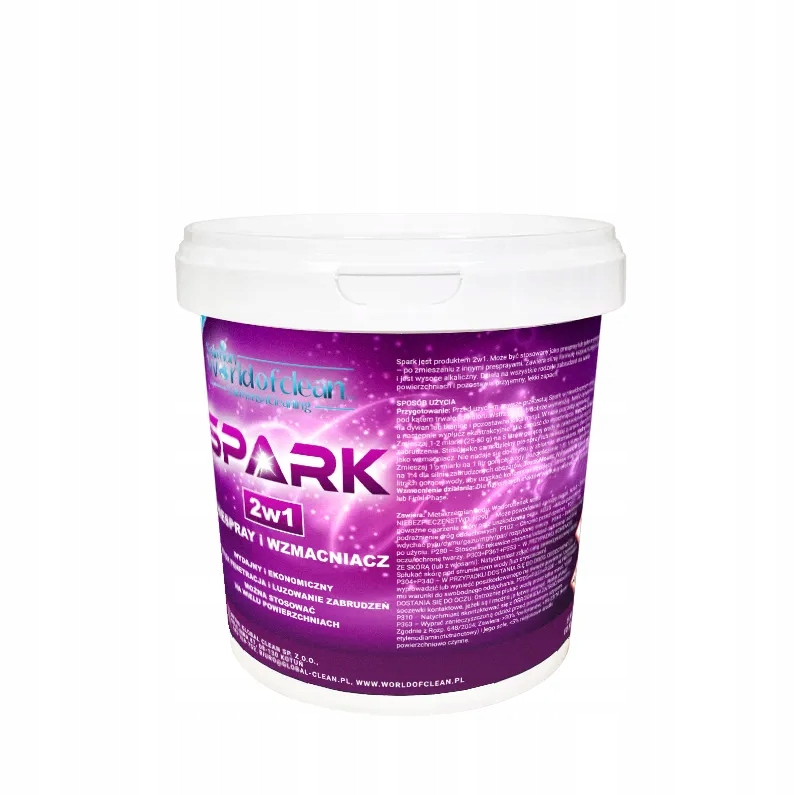 Levně Solution World of Clean Spark 1 kg – 2v1 posilovač předstřiku