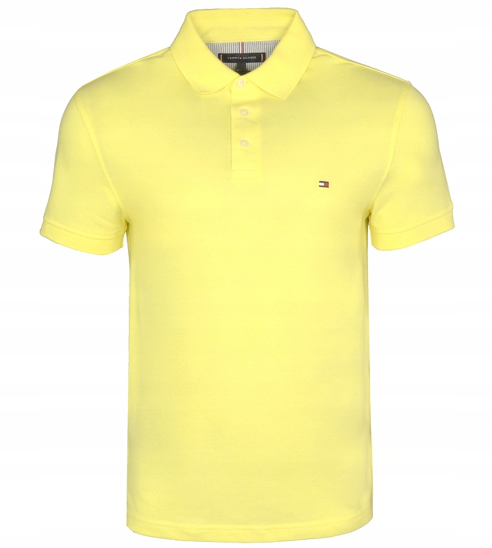 Tommy Hilfiger pánské polo, Slim, žluté, S