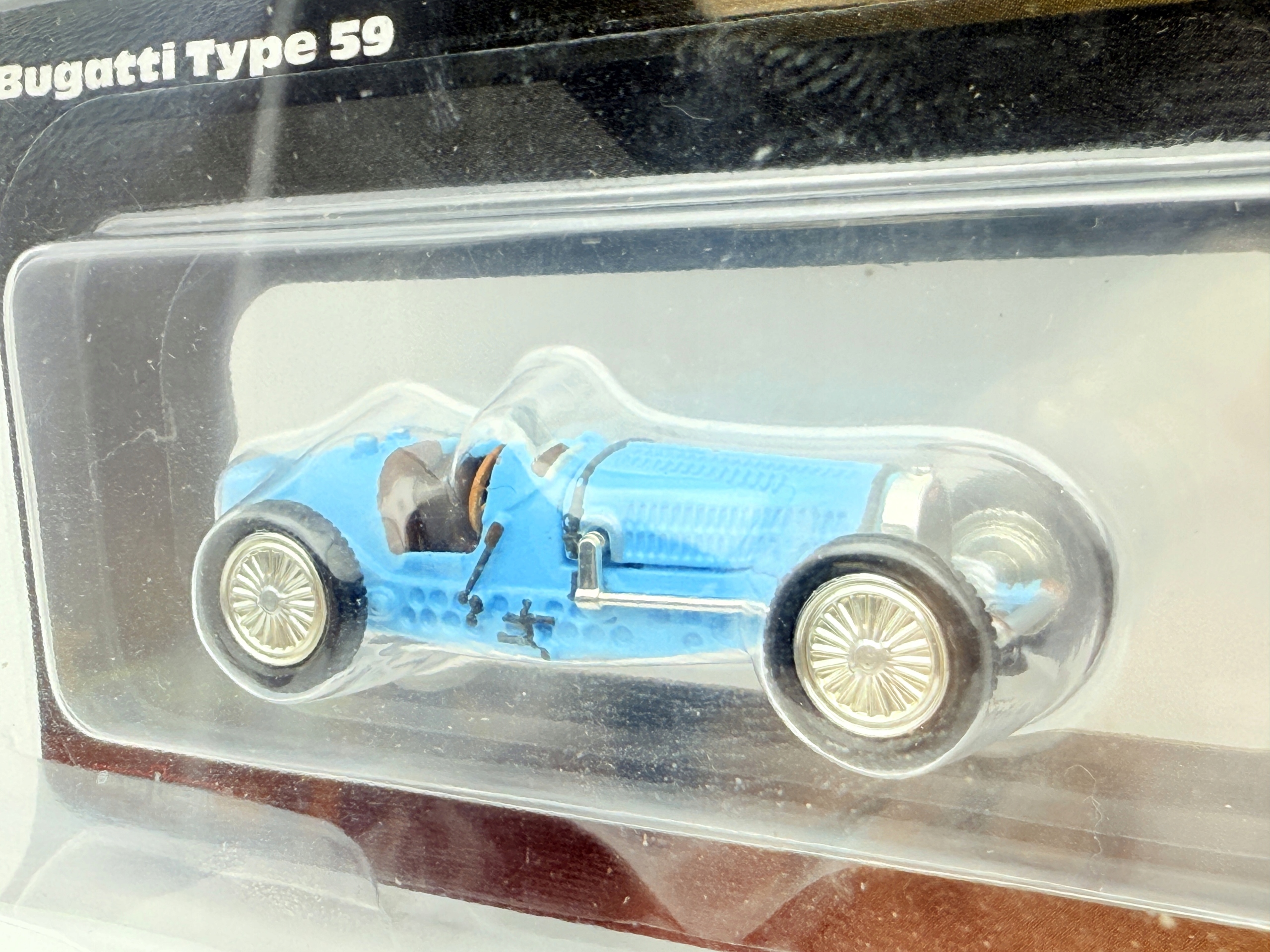 ホットウィール ブガッティ・タイプ59 海外並行品 ホットウィール エリート64 1/64 ブガッティ タイプ59