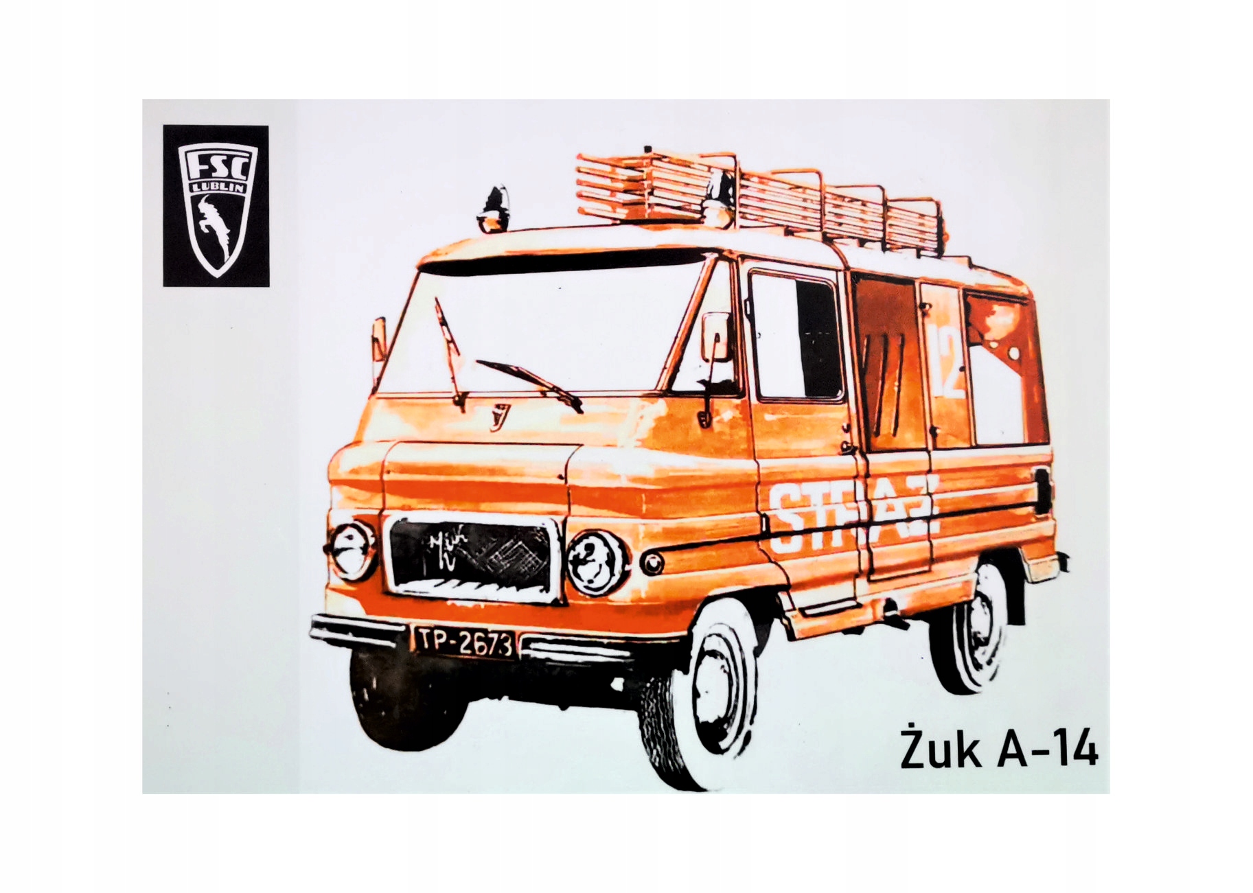 PCV tabliczka ozdobna ŻUK straż smutek