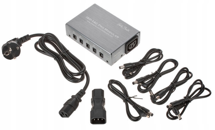 Modulární napájecí zdroj s 5 efekty 9V Harley Benton PowerPlant ISO-1AC Pro Modular