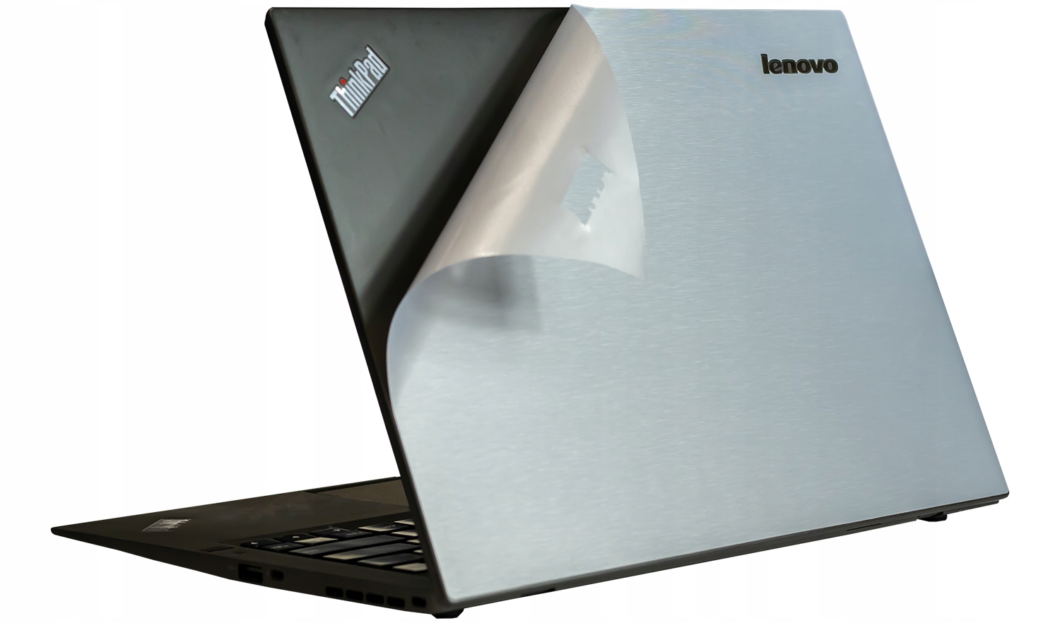 NAKLEJKA SKIN Lenovo thinkpad T420s SREBRNA