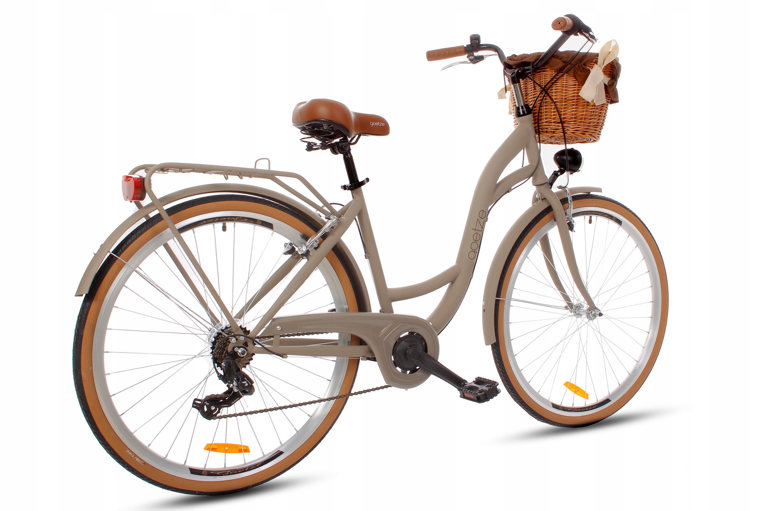 Городской велосипед GOETZE Mood 28 женский Shimano корзина Цвет разный