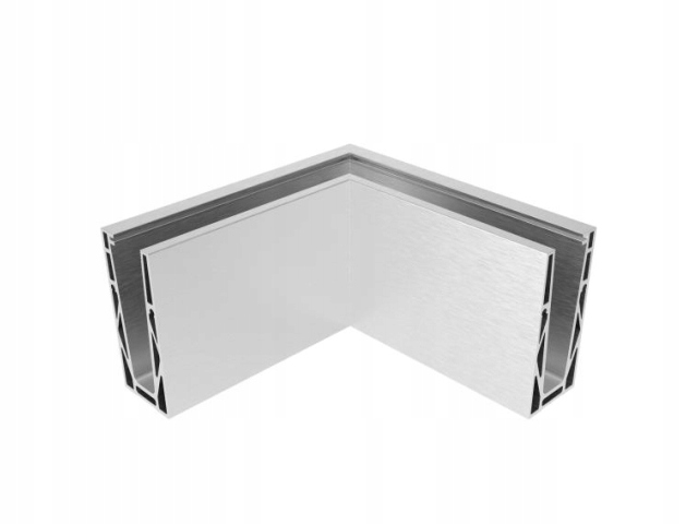 Vonkajší Roh Hliníkovej Lišty 12.00 – 21.52 Satén