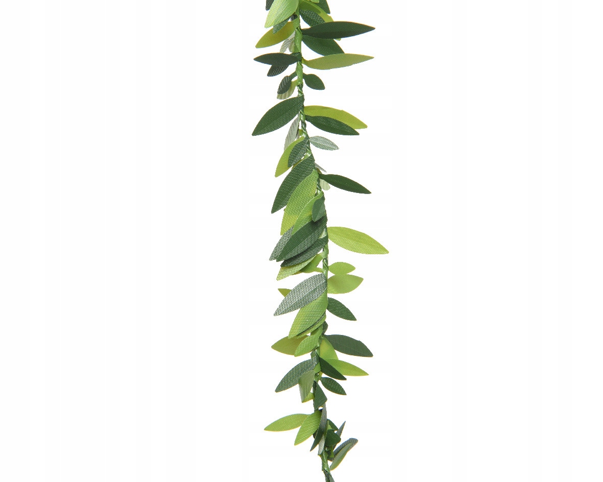 

Girlanda łańcuch z zielonych liści 1,5 cm x 5 m