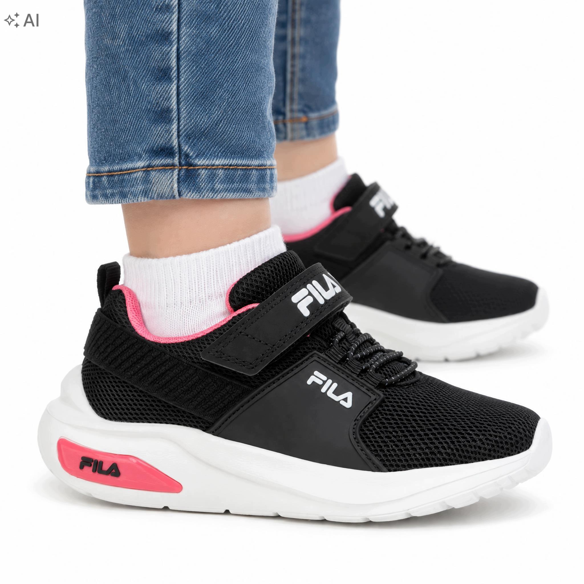 Buty dziecięce, sportowe, sneakersy Fila Upspark Velcro Kids FFK028283559
