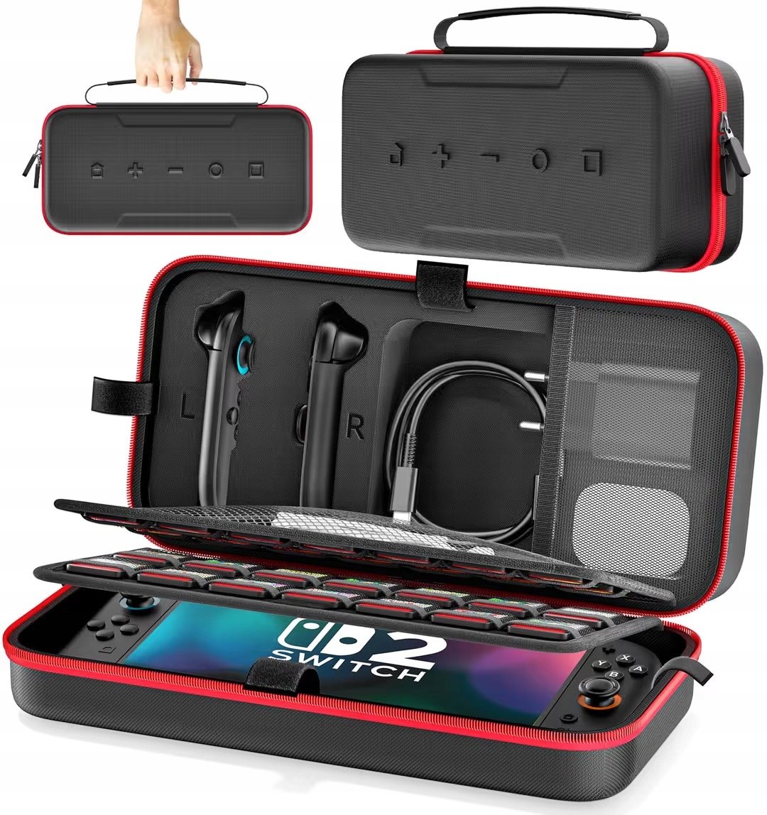 Etui Nintendo Switch 2 OLED Pokrowiec Case Torba Wzmocniona do konsoli
