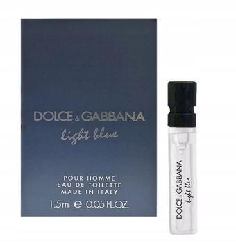 Dolce & Gabbana Light Blue Pour Homme EDT 1.5 ml Próbka