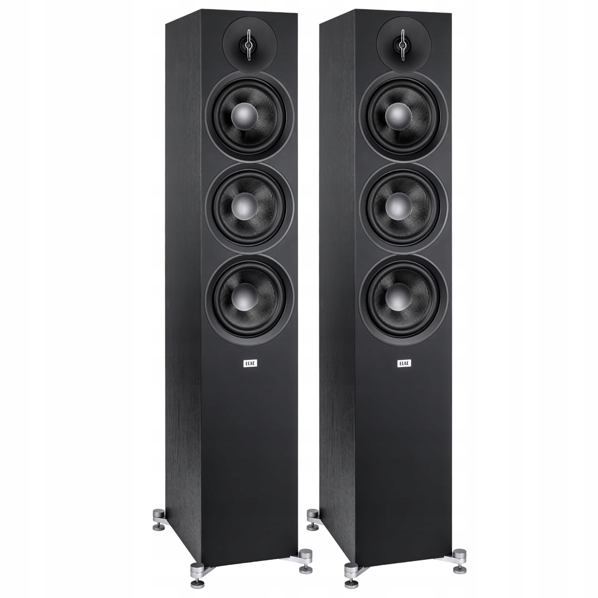 Elac Debut 3.0 F6.3 Kolumny Podłogowe Czarny Para