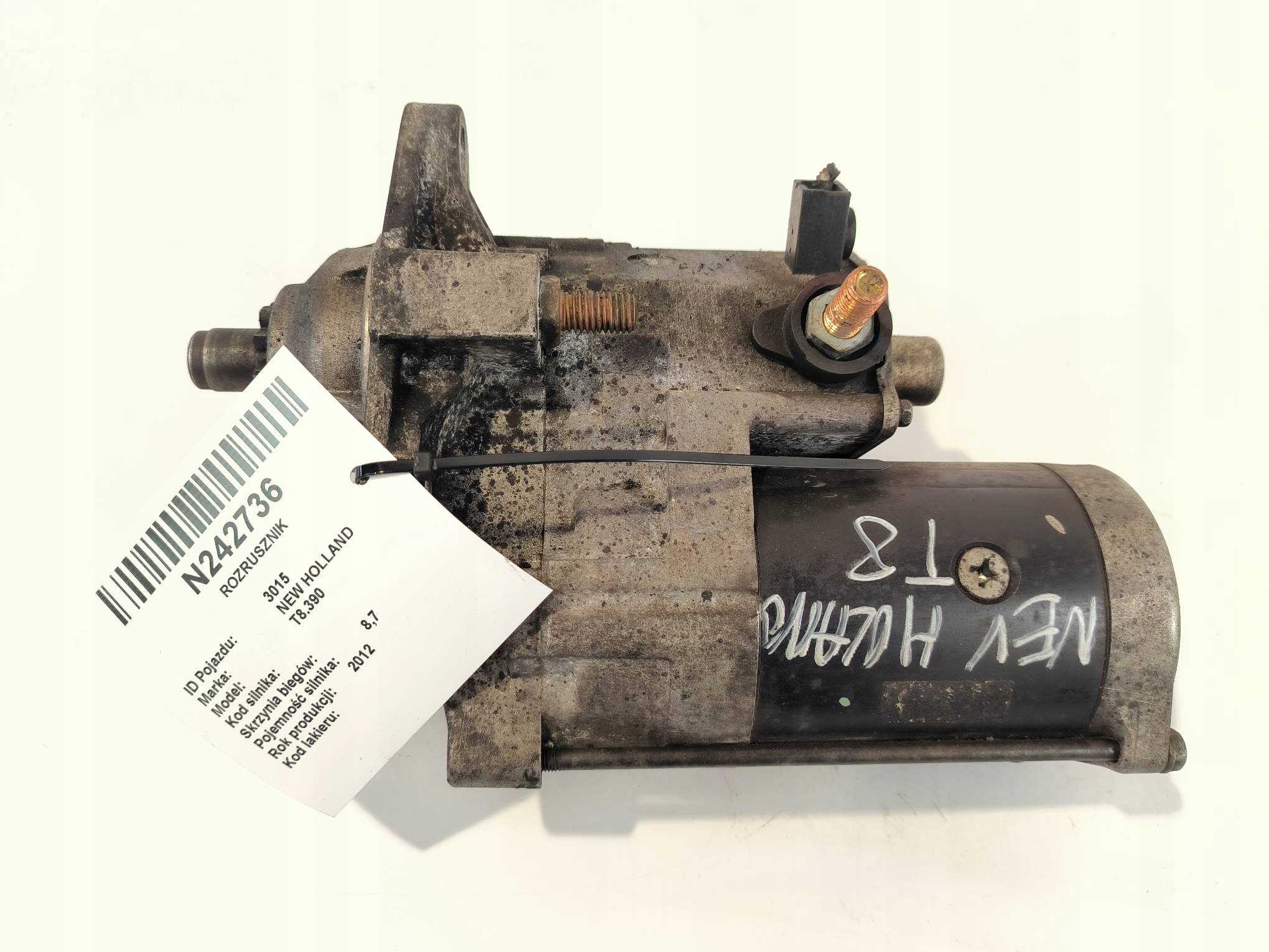 starter CURSOR 9 T4A NEW HOLLAND T8.390