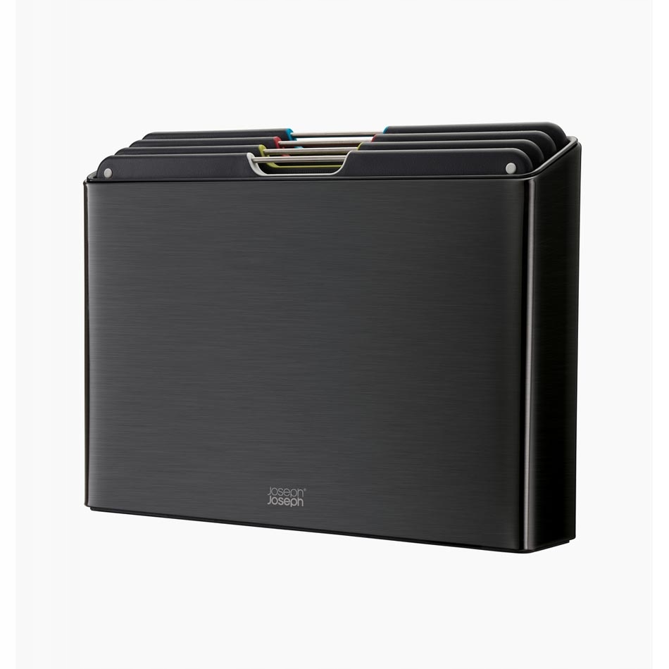 Sada 4 Krájecích Prkének L Steel Carbo Folio Joseph Joseph