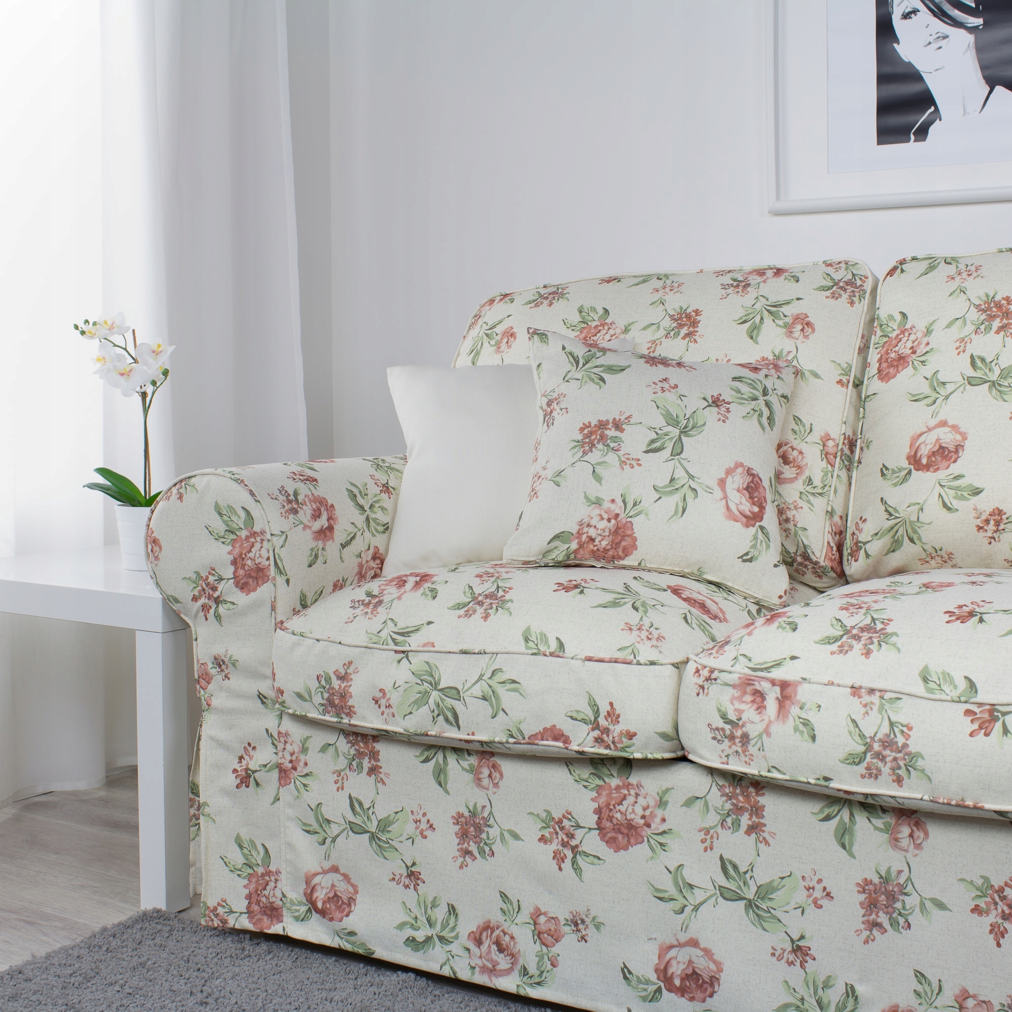 Pokrowiec Ikea Ektorp 2 nierozkładany stary model Marka inna