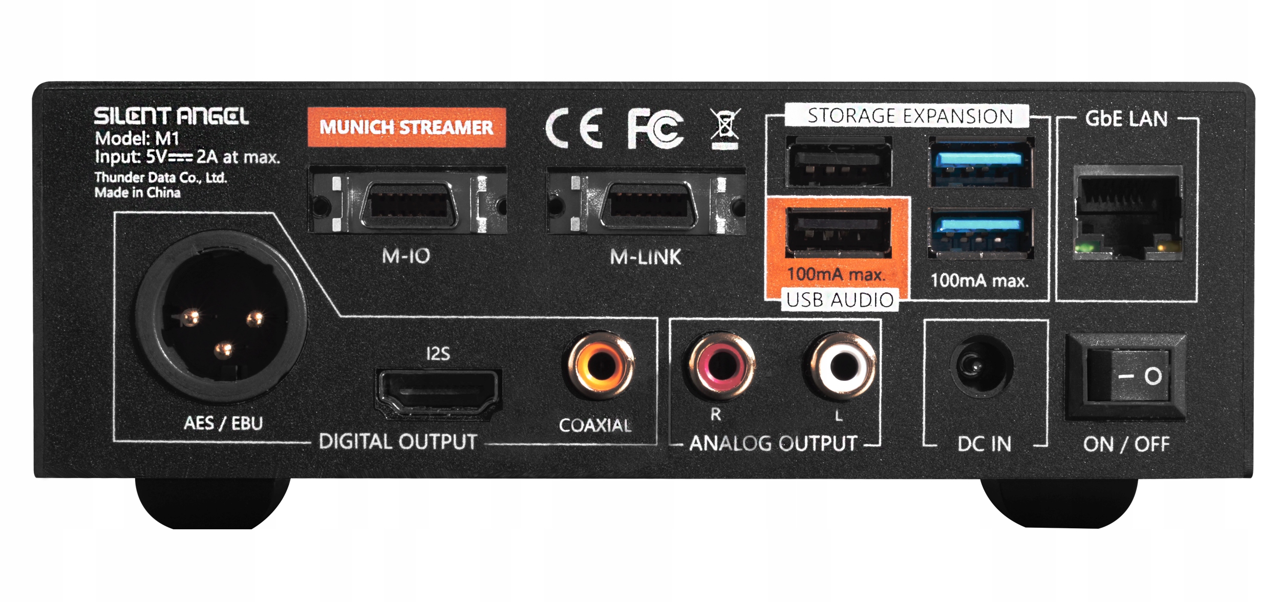 Silent Angel Munich M1 (2 GB DRAM) | Streamer Muzyczny Model Munich M1 (2 GB)