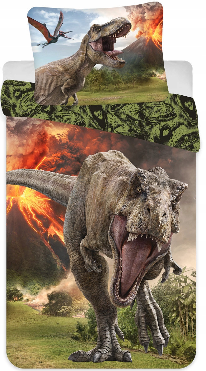 

Pościel Jurassic World T-rex 140X200 Bawełna 100%