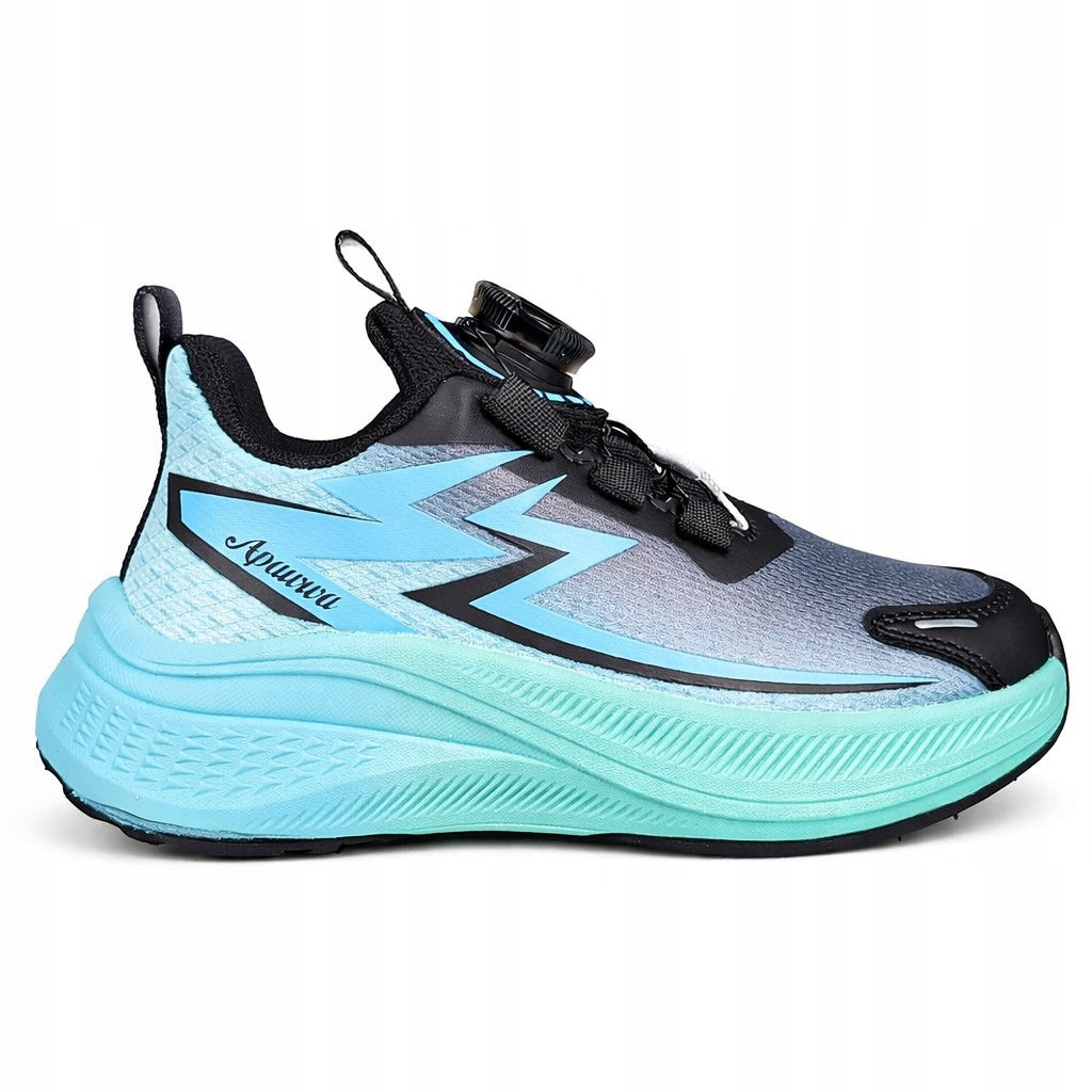 Buty Sportowe Chłopięce Z Łatwym Sznurowaniem Boa Lekkie 38