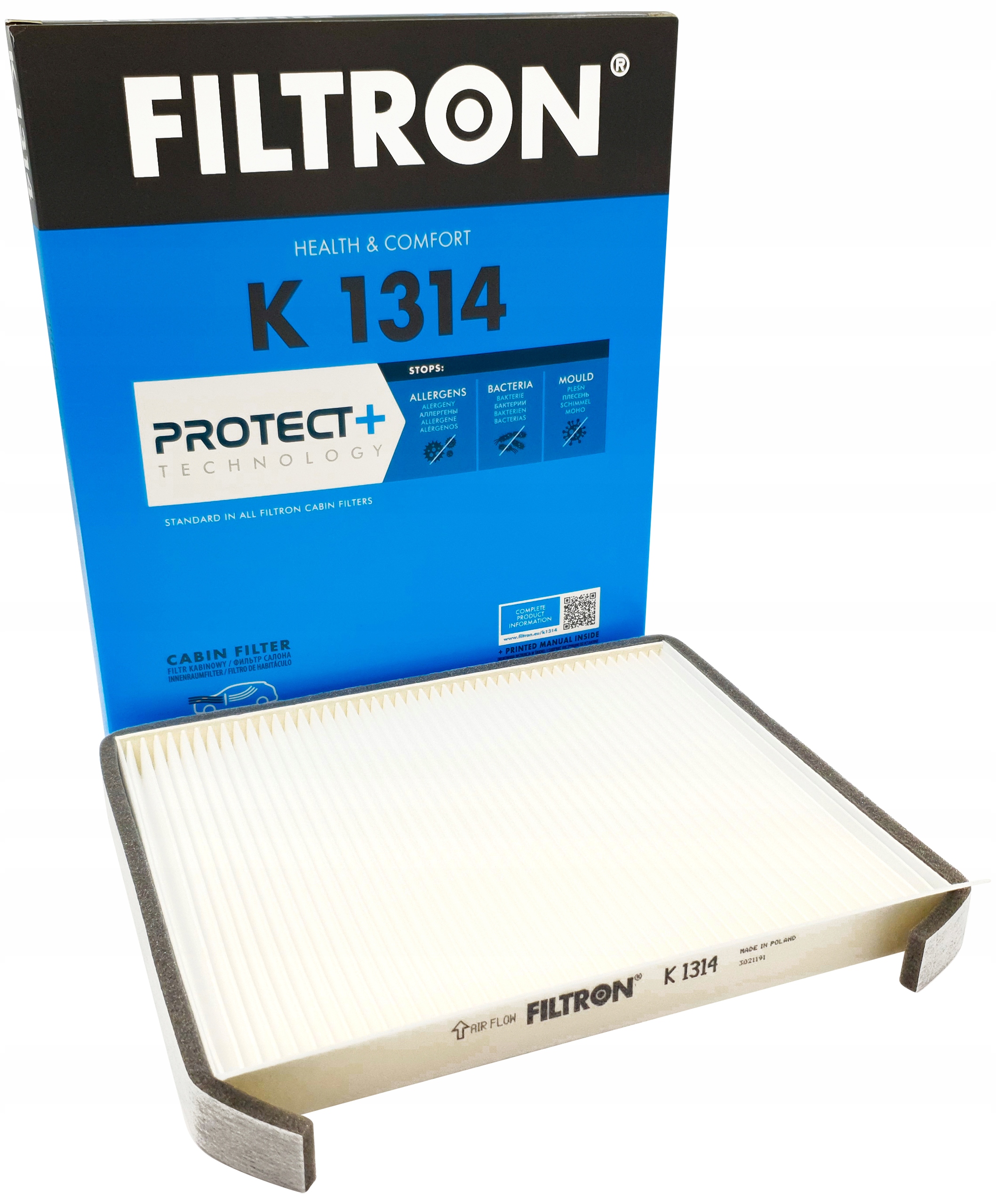 

Filtron Filtr Kabinowy K1314 Hyundai Accent Sedan