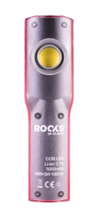

Rooks Lampa Warsztatowa Cob Led 10+3W 1000LM