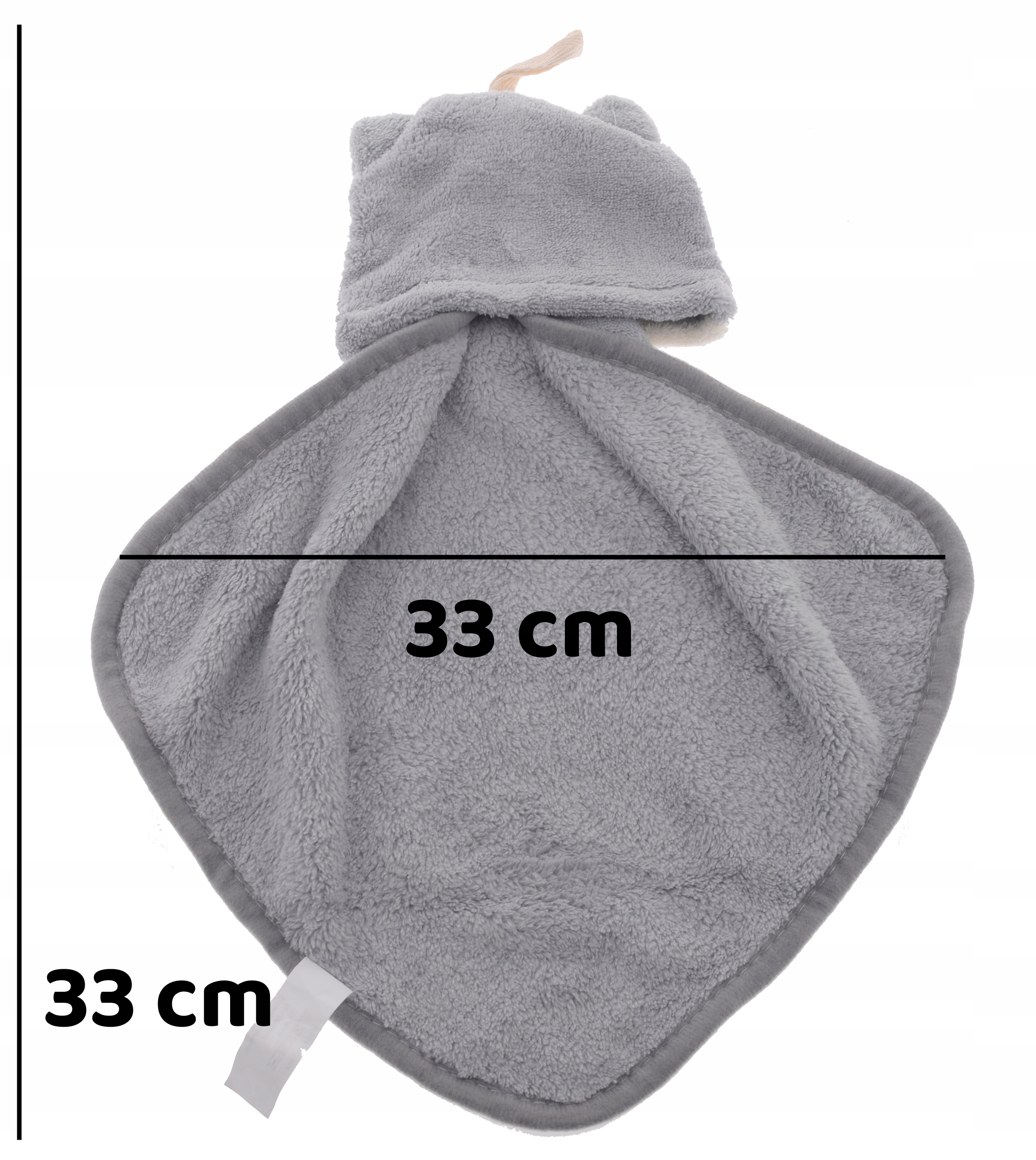 RĘCZNIK RĘCZNICZEK DO RĄK TWARZY PRZYTULANKA DO ŻŁOBKA PRZEDSZKOLA DZIECKO Długość (cm) 40