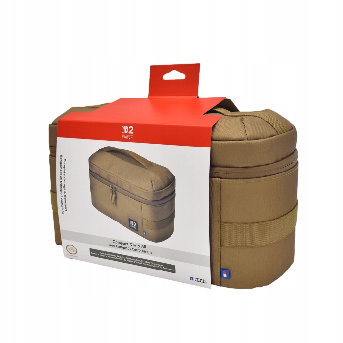 Hori SWITCH2 Kufr na konzoli a příslušenství Compact Carry All Sand