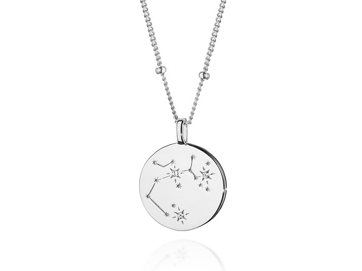 

Srebrny Naszyjnik 925 Zodiak Strzelec Gwiazdozbiór