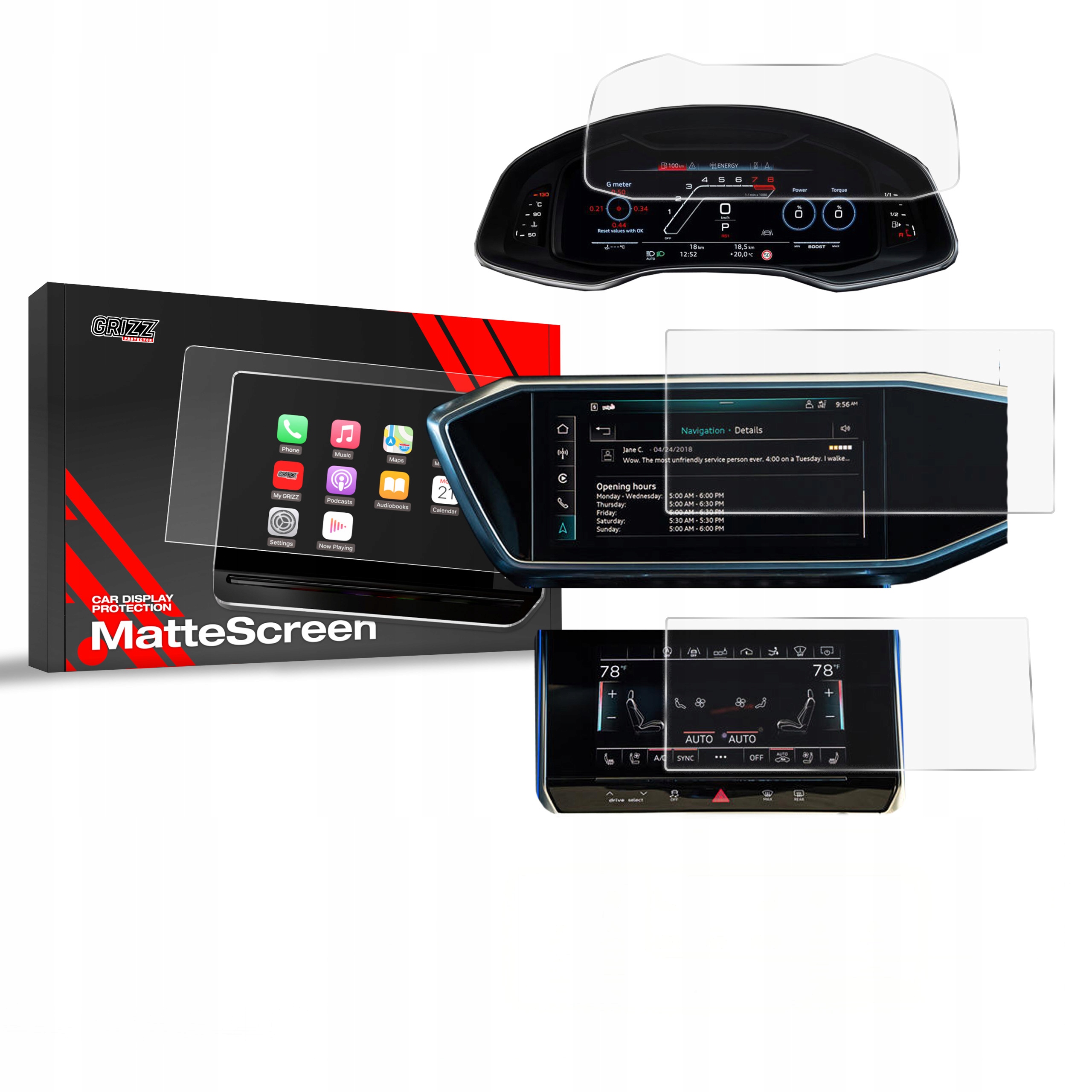 3v1 Fólie fólie pro Audi A6 C8 (2018-2024)