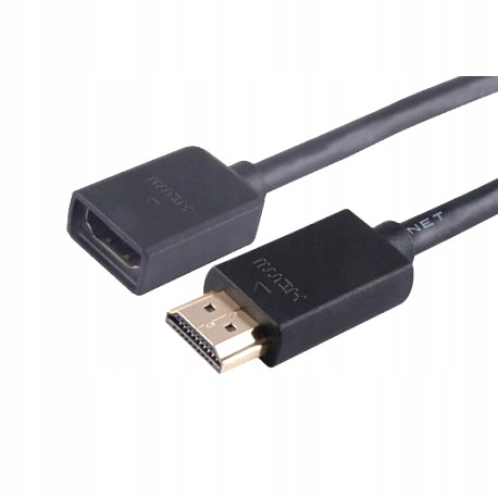 Przedłużacz wtyk gniazdo Hdmi 10m V1.4 Ethernet