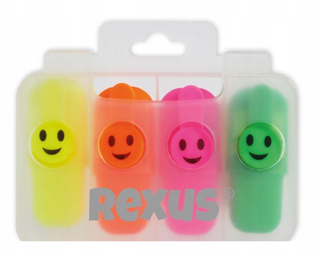 ZAKREŚLACZ MINI 4 KOLORY