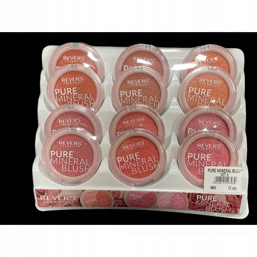 Revers Mineral Pure blush, Róż do policzków Set II (MIX*.)